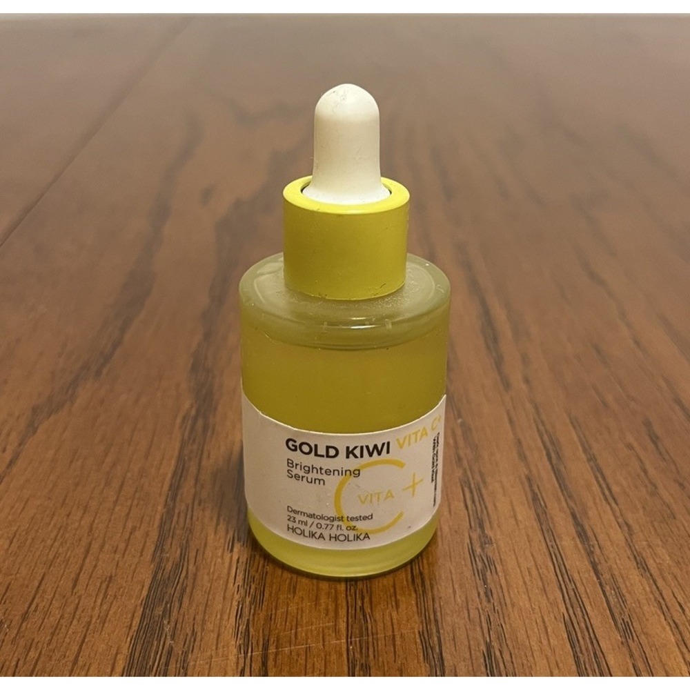 Holika Holika Gold Kiwi Vita C+ Brightening Serum 23 mL, 0.77 Fl Oz, Vitamin C
